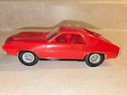 Vintage 1969 Revell 1 32  red   7420 Amc amx 390 - Slot Car W wheelie Chassis