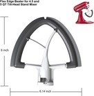 Flex Edge Beater For Kitchen Aid Mixer Flat Paddle Beater Attachments 1pc4 5 5qt