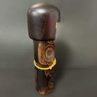 Usaburo Vintage Showa Traditional Wooden Kokeshi Doll Used Retro Collectible