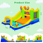 Inflatable Bounce Houses For Kids With Splash Pool   Water Gun   Basketball