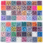 1664 Pieces Wax Seal Beads  Assorted Colors Sealing Wax Pellets In 64 Color