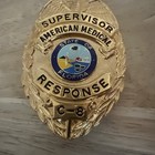 Vtg State Of Florida Supervisor American Medical Response C-8 Gold Tone Pin