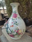 Chinese Porcelain Famille Rose  peaches  Vase With Yongzheng Mk