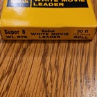 Kodak White Movie Leader Super 8 Film Wl 579 50ft Roll For Movie Camera