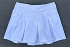 Ivivva By Lululemon Girls Skirt Set The Pace  Size 12  Drill Tennis Skort White