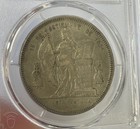 Honduras - 1892 0 Large Silver Peso  pcgs Xf 40 