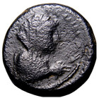 Rare Judaea  Hadrian   20 Of Philadelphia  Decapolis  117-138 Ce Roman Coin W coa