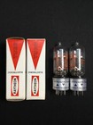 Nos Pair Raytheon 5755 Audio Vacuum Tubes Adapted To 12ax7 Usa Tested 4 7412-d