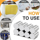 Strong Round Disc Magnet Super Powerful Neodymium Fridge Craft Magnet - New