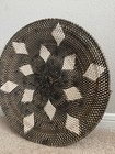 Woven 19   seagrass Wall Decor Basket Wicker Art Home Boho Hanging Plate