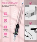 Cordless Nail Drill Set  Electric Nail Files And Buffers Drill Nails For Natu   
