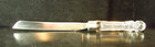 Nib Waterford Crystal Handle Lismore Wedding Bridal Cake Knife 13  Long In Box