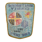 Baltimore County Maryland Fire Department Embroidered Patch Large Size