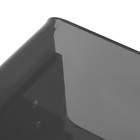 Acrylic Desk  34 Inch  Clear Small Computer Desk For Variety Of Uses Clear Black