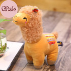 Plush Alpaca Stuffed Animal  Cute Alpaca Plush Doll Toys  Fluffy Alpaca Plushies