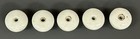 5 Porcelain Knobs 1 25 In Across 1 In Depth Antique Or Vintage 