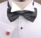 White Tuxedo Shirt Wing Collar Formal Business Dinner Event A Free White Bow Tie