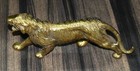 Brass Tiger Statue Wildcat Lion Figurine Handmade Jaguar Panther Rd1009