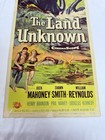 1957 The Land Unknown Original 14x36    Insert Movie Poster Cult Sci Fi Horror