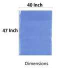 40  X 47  Clear Heat Shrink Wrap Bags Pvc Film Gift Bottle Candle Packing Basket