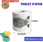 President Toilet Paper  Funny Novelty Gag Gift  Prank Gift For White Elephant Ex