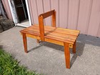Antique Wooden Wringer Wash Stand 1960s