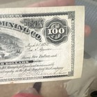Farncomb Hill Mining Co  Stock Certificate 20 Shares  100 Boston  Ma 1892