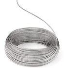 K Type Thermocouple Extension Wire Stainless Steel Braided Shielded Cable 100 M