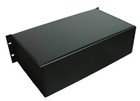 Procraft Arbn-3u-10-bk 3u 10  Deep All Aluminum 19  Rack Mount Project Box