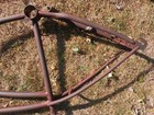 1952 Schwinn Dx hornet  Panther 26  Straight Bar Frame And Fork Set 