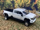 2022 Gmc Sierra 3500 Dually Lifted 4x4 Truck 1 64 Diecast Custom Duramax Diesel