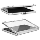 34x22 Trade Show Display Case Aluminum Frame Acrylic Top Lockable Portable For