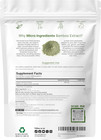 Organic Bamboo Extract Powder  8oz  378 Servings    Bamboo Plant Silica   Minera