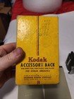 Used Kodak Accessory Back Box   2 Metal Cut Film Holders - Missing One Piece