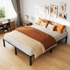 Twin full queen king Bed Frame  6 8 10 14 Inch Metal Platform  800lb  No Tools