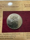 1994 Thomas Jefferson Coinage   Currency Set - Silver Dollar   Matte Nickel