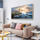 Large Paint By Number For Adults 24x16 Inch  lighthouse Paint By Numbers Kits Fo