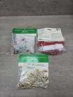 Vintage Nos Christmas Tiny Treasure Mini Ornament Kits Pair
