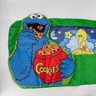 Sesame Street Bed Rail Cover Toddler Os Green Good Vintage 2006 Cookie Monster