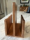 Vintage Wood Hand-painted Napkin Letter Napkin Holder Desk Organizer