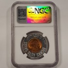 Encased Lucky Cent 1957-d 1c Lincoln Wheat Cent - Ngc Ms 65 - Sku-q1816