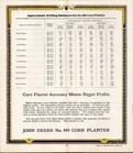 1927 John Deere Brochure No  999 Corn Planter Vg