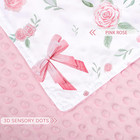 Baby Car Seat Cover  Peekaboo Opening Car Seat Canopy For Baby Girls Boys  Mom N