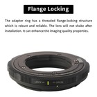 Xpimage Lens Mount Adapter For Leica M Lens To Hasselblad X System Xcd Camera