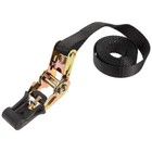  Car Strap Tie Down Ratchet Securing Straps Webbing Self Retracting