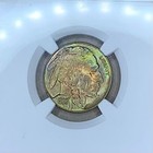 1938d Buffalo Nickel 5c - Ngc Ms66 - A Beautiful Mosaic Of Pastel Colors 
