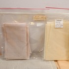 Huge Lot   Linen Cross Stitch Material Various Sizes