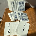Vintage Flinch Card Game Parker Brothers Copyright 1938 Original Box 2-8 Players