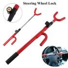 Steering Wheel Lock The Club Twin Hook Anti Theft Universal Car Van Truck Suv