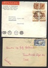 Europe 1930 s 60 s Collection Of 20 Commercial Covers Includes Registration  